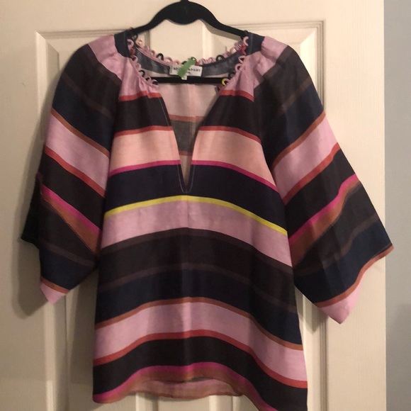 Apiece Apart ‘Nova’ Striped Blouse - Picture 5 of 8